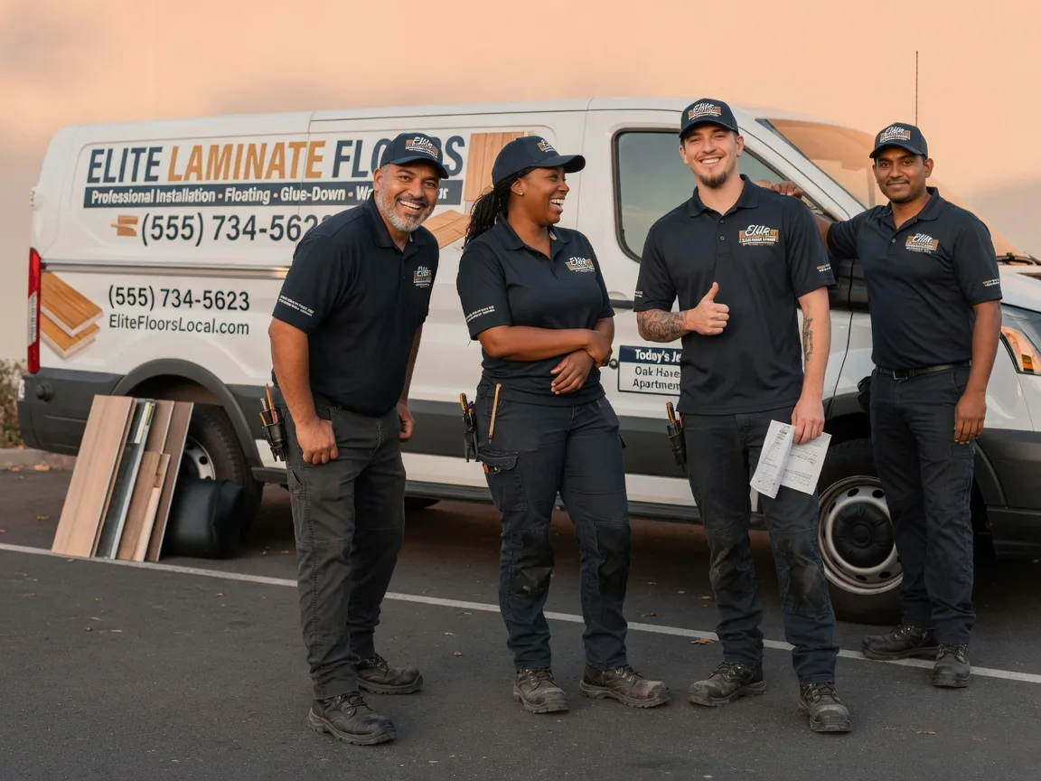 Laminate flooring installation company in Brooks, MN